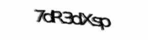 Security check image, please type the characters shown